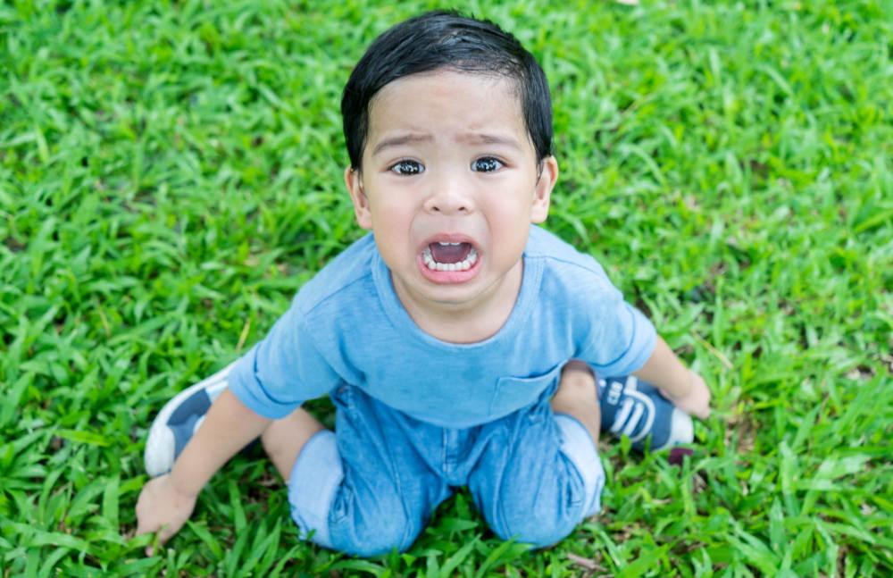 Anak sedang tantrum